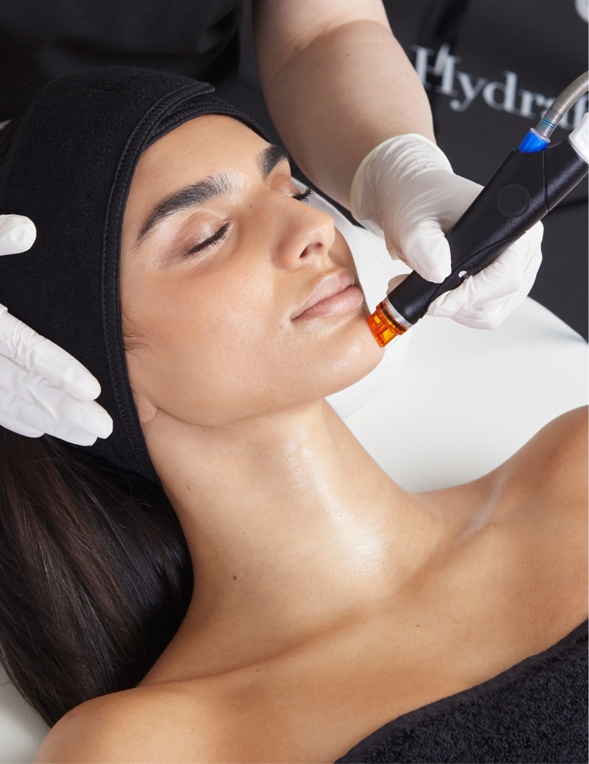 Hydrafacial skin treatment at Bellora Medical Aesthetics in Downtown Seattle